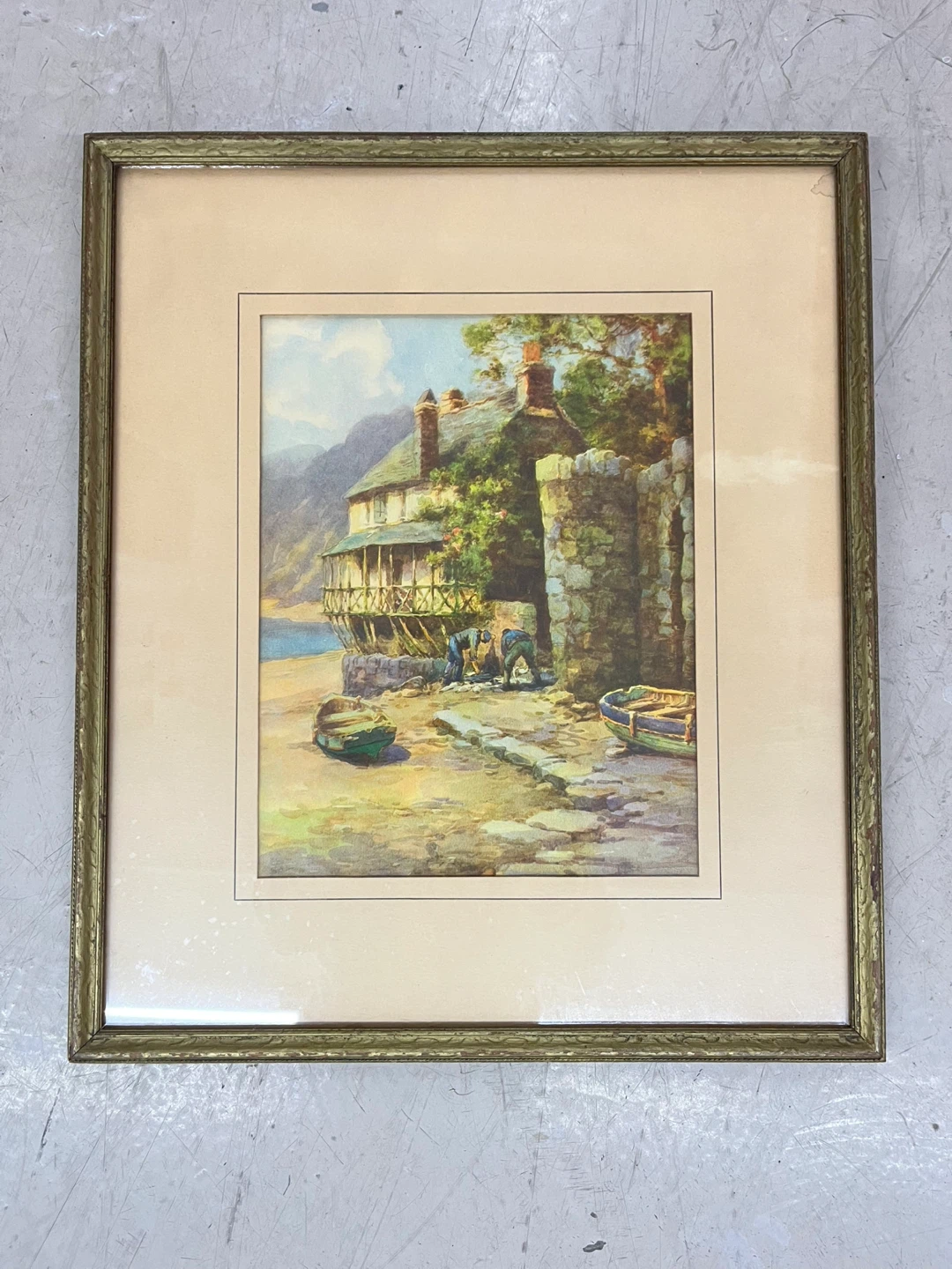 Framed Vintage Print - photo 3
