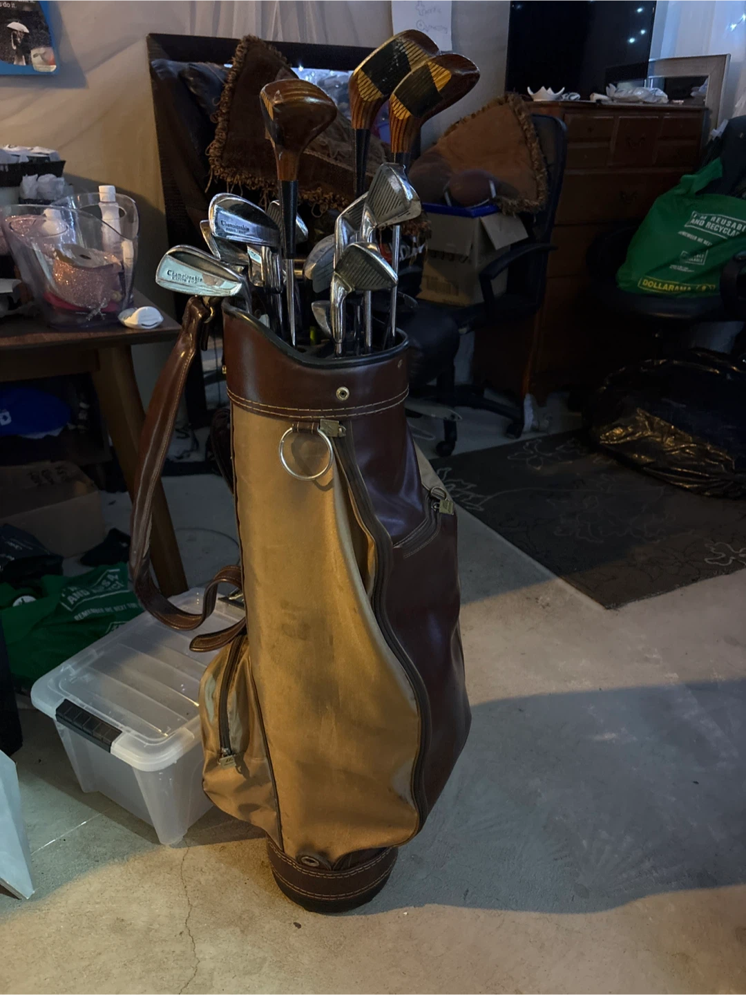 Spalding Golf Club Set with Mizuno Bag