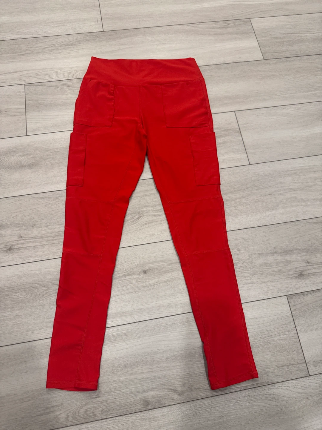 Red Forever 21 Leggings