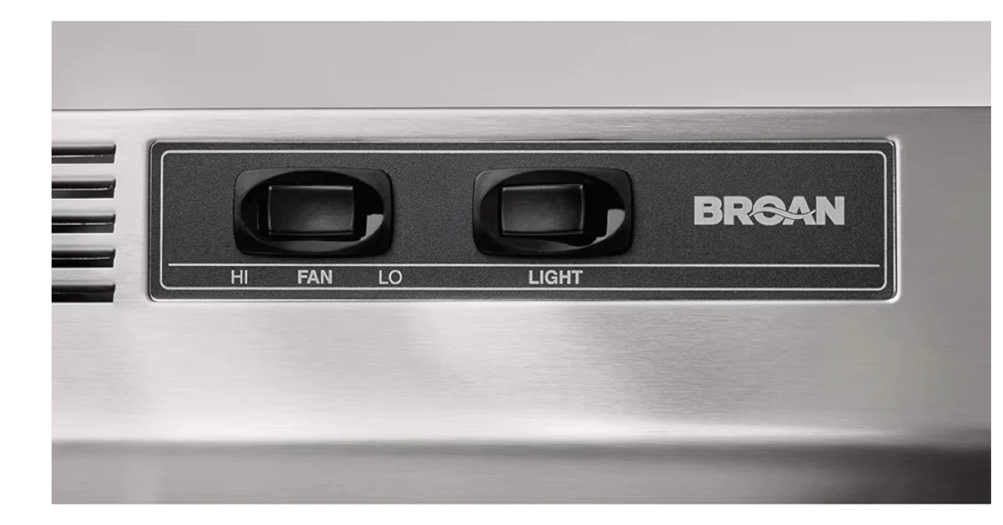 Broan Stainless Steel Under Cabinet Range Hood - photo 4