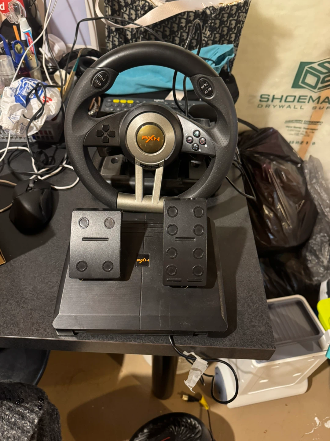 PXN Racing Steering Wheel and Pedals