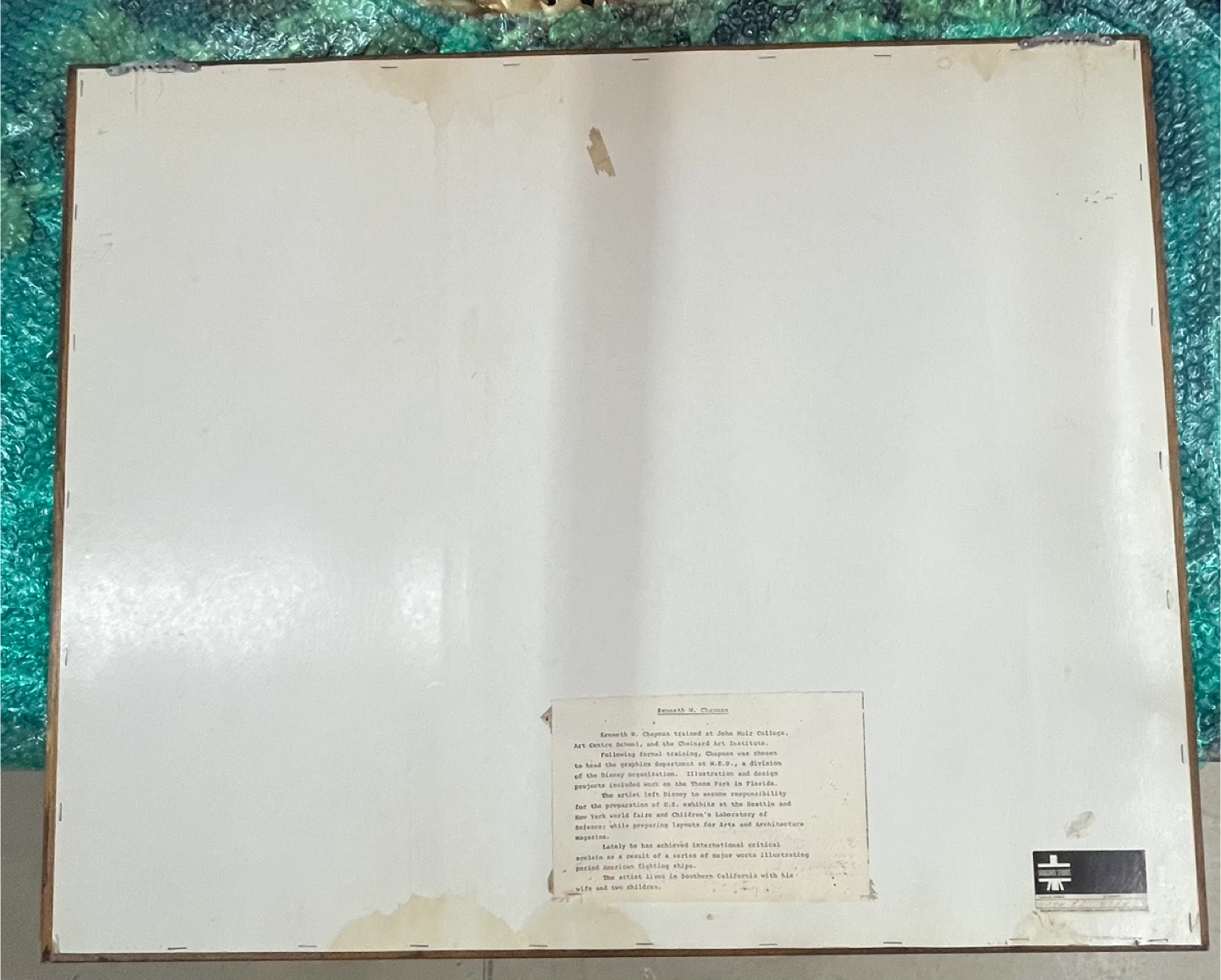Framed Print of U.S. 39-Gun Frigate Circa 1800 - photo 2