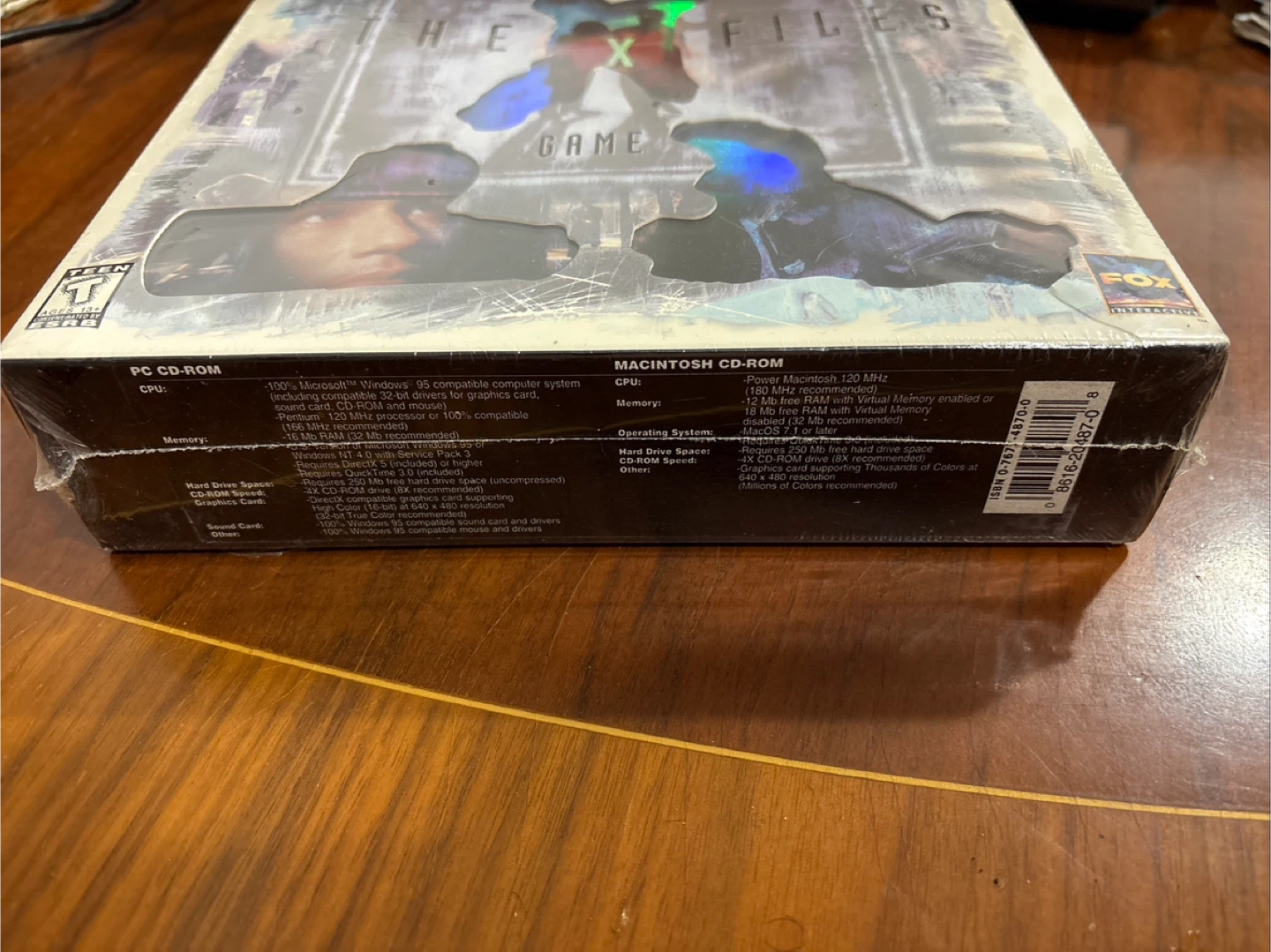 Vintage X-Files Big Box PC Game 1998 7 Disc Box Set Win 95 - photo 5