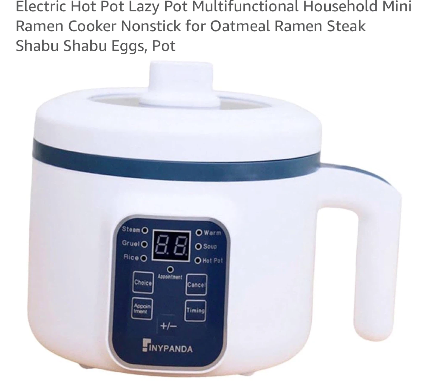 BALASHOV Electric Multifunctional Mini Ramen Cooker