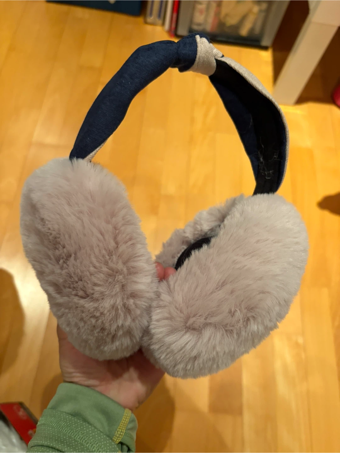Fuzzy Pink Earmuffs