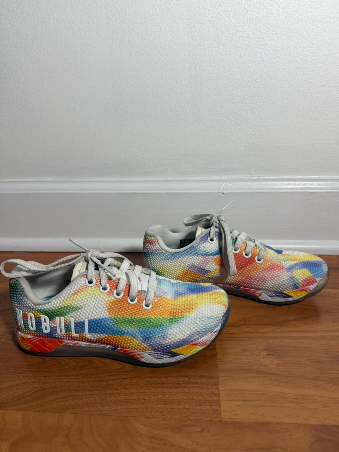 NOBULL Multicolor Rainbow Pattern Cross-Training Shoes
