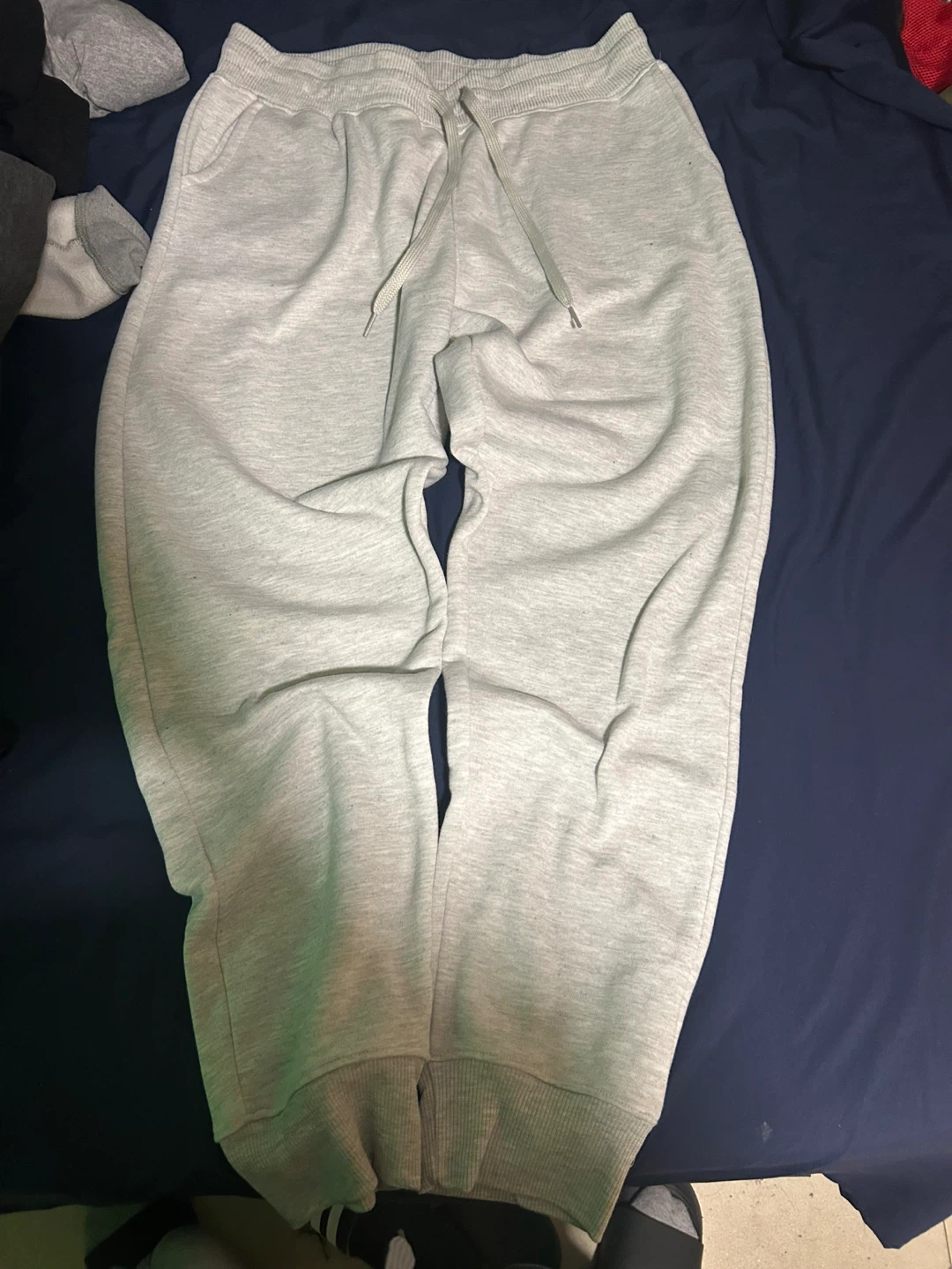 MARY BRANDS Jogger Sweatpants - Light Gray, Size XL