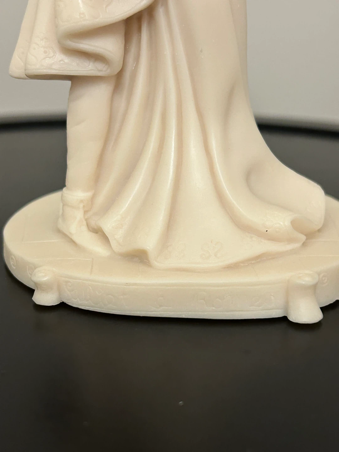 🏆Vintage Italian Alabaster Resin Romeo & Juliet Sculpture - photo 4