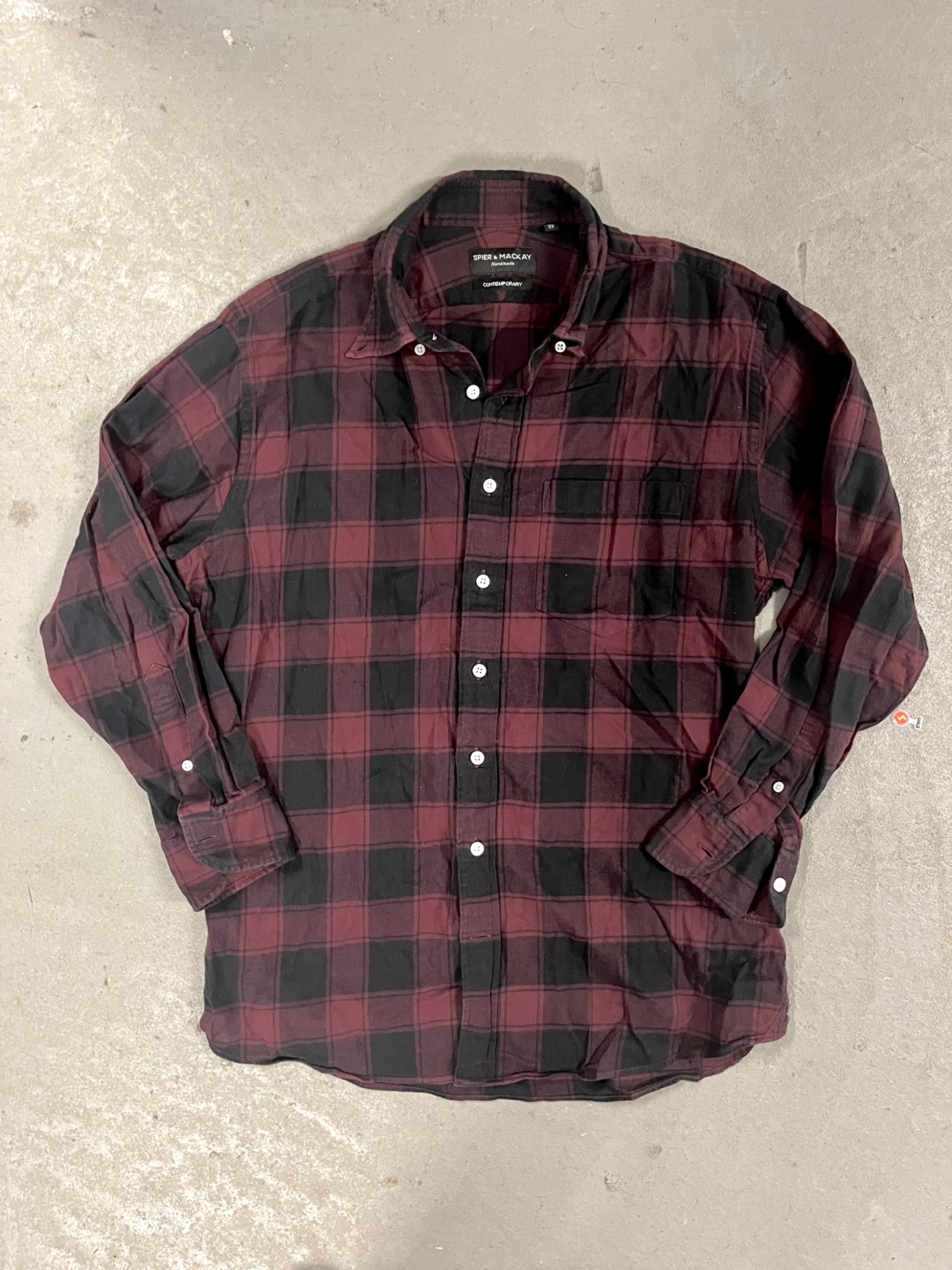 Spier & Mackay Plaid Button-Up Shirt