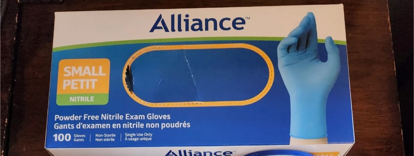 Alliance Small Nitrile Gloves - 100 Count #freecycle