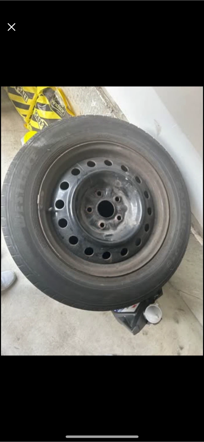 Set of 4 Tires on Rims - photo 2