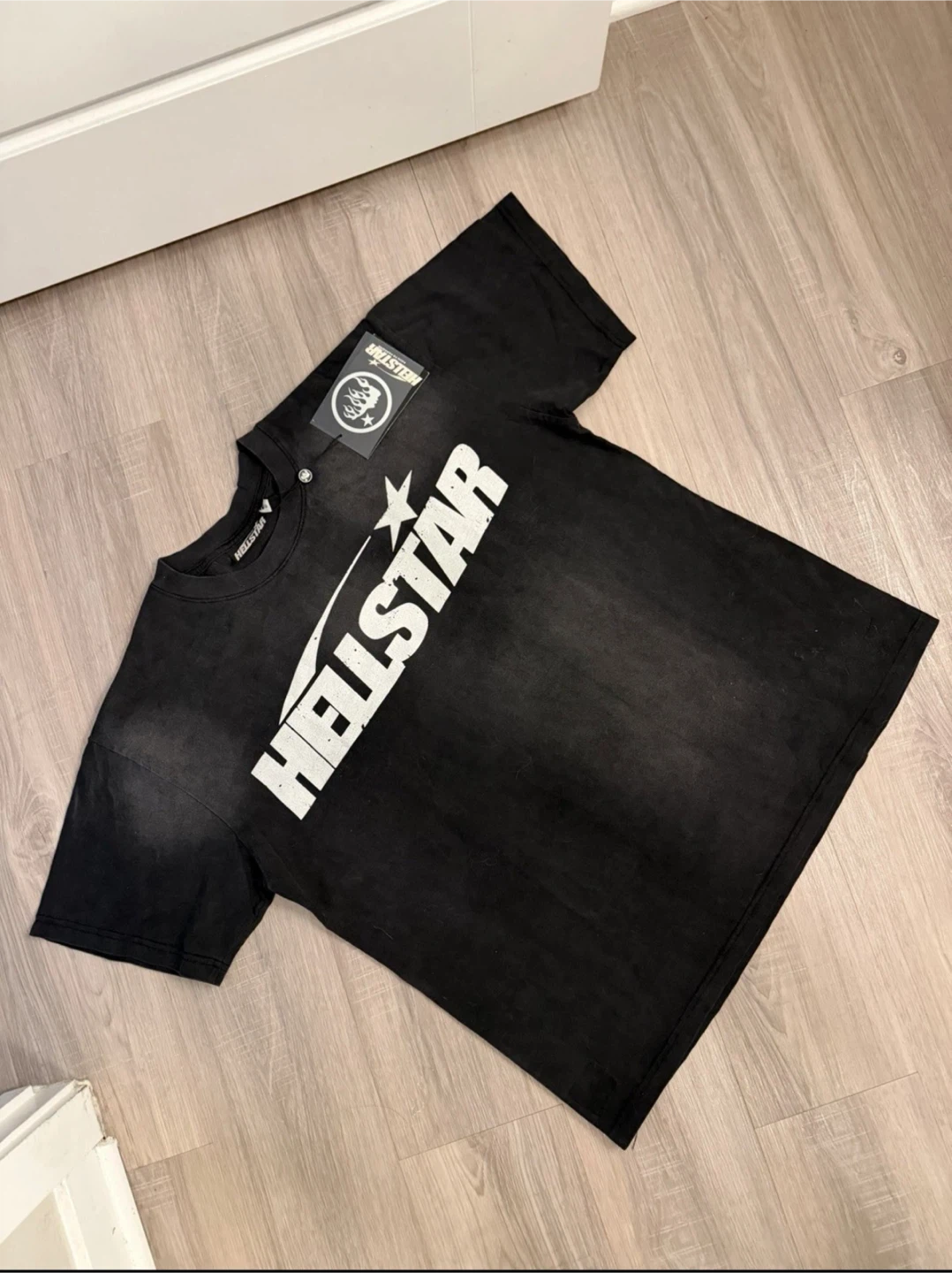Hellstar T-Shirt Black Graphic Print L