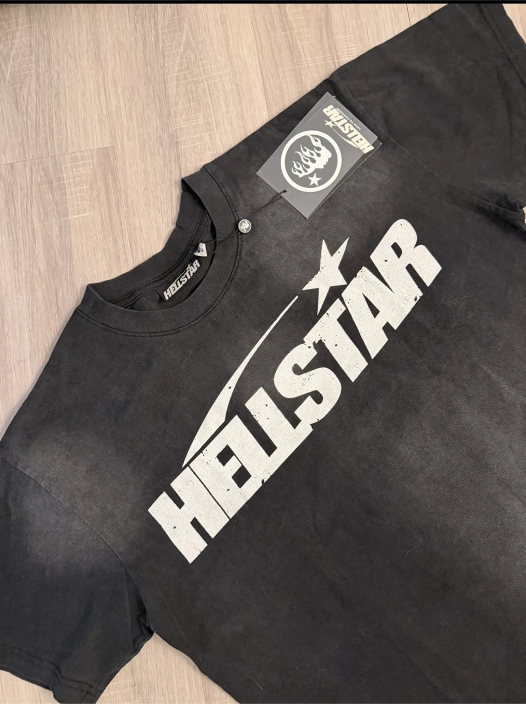 Hellstar T-Shirt Black Graphic Print L - photo 3