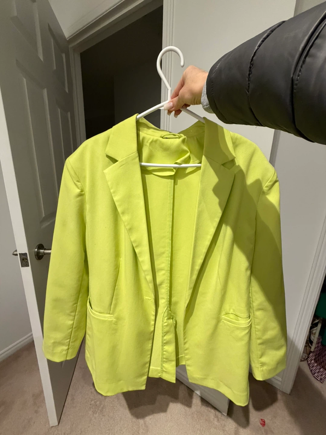 Lime Green Blazer