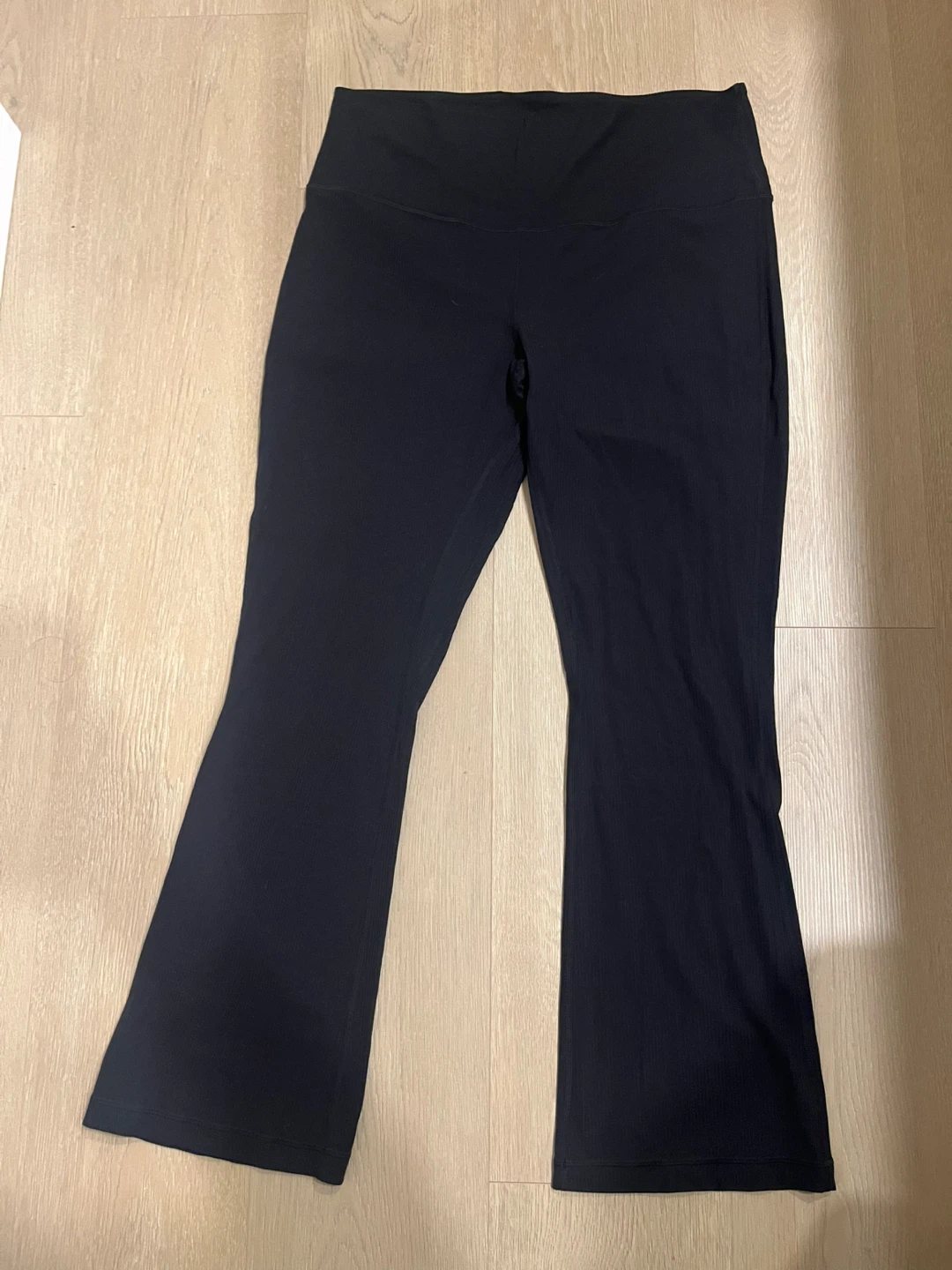 Lululemon Align Ribbed Flare Pants Black Size 6
