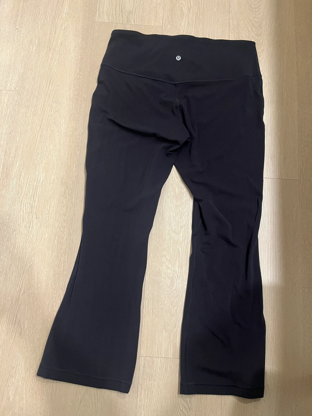 Lululemon Black Flare Yoga Pants