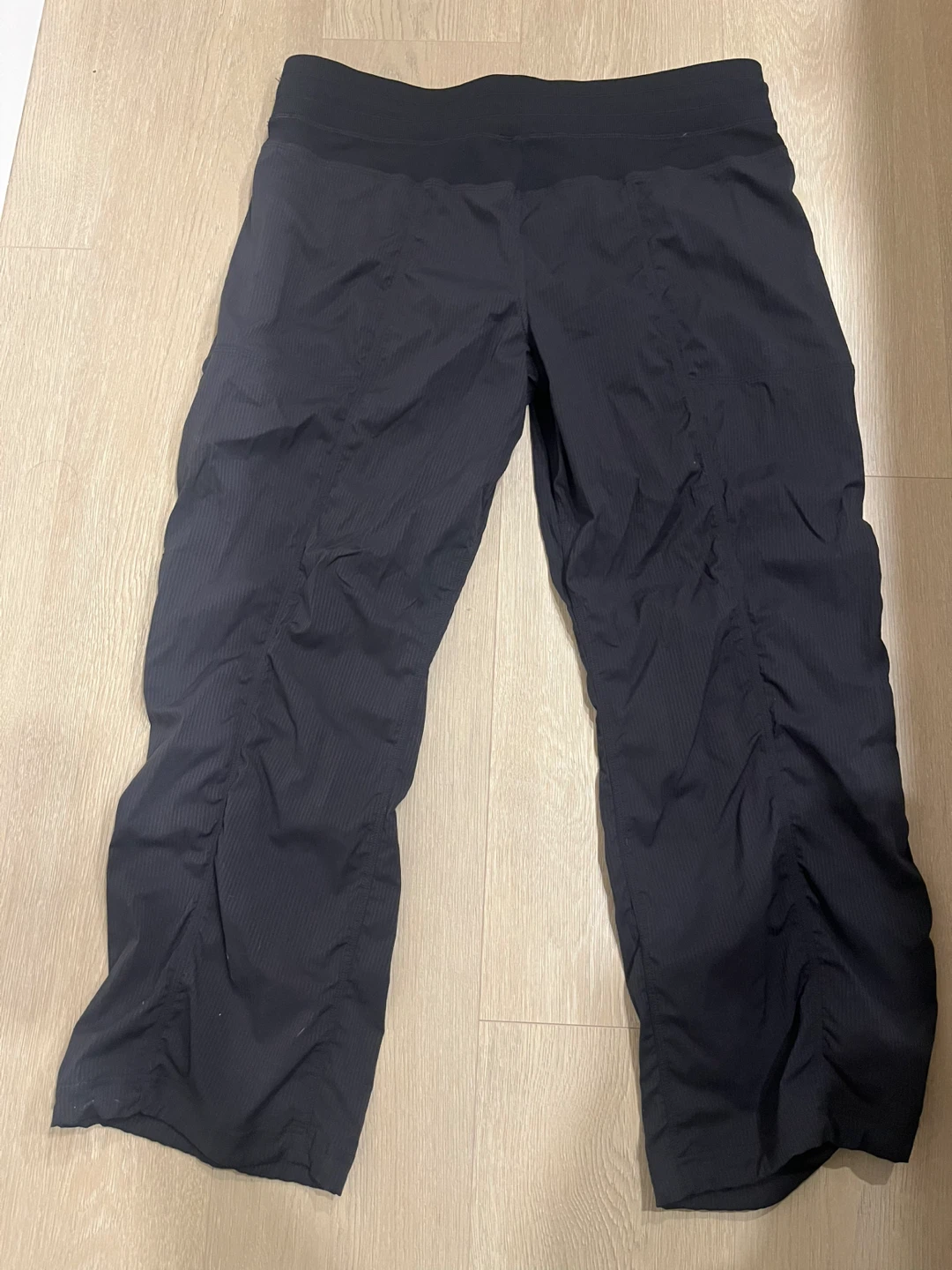 Lululemon Black Striped Athletic pants - photo 3