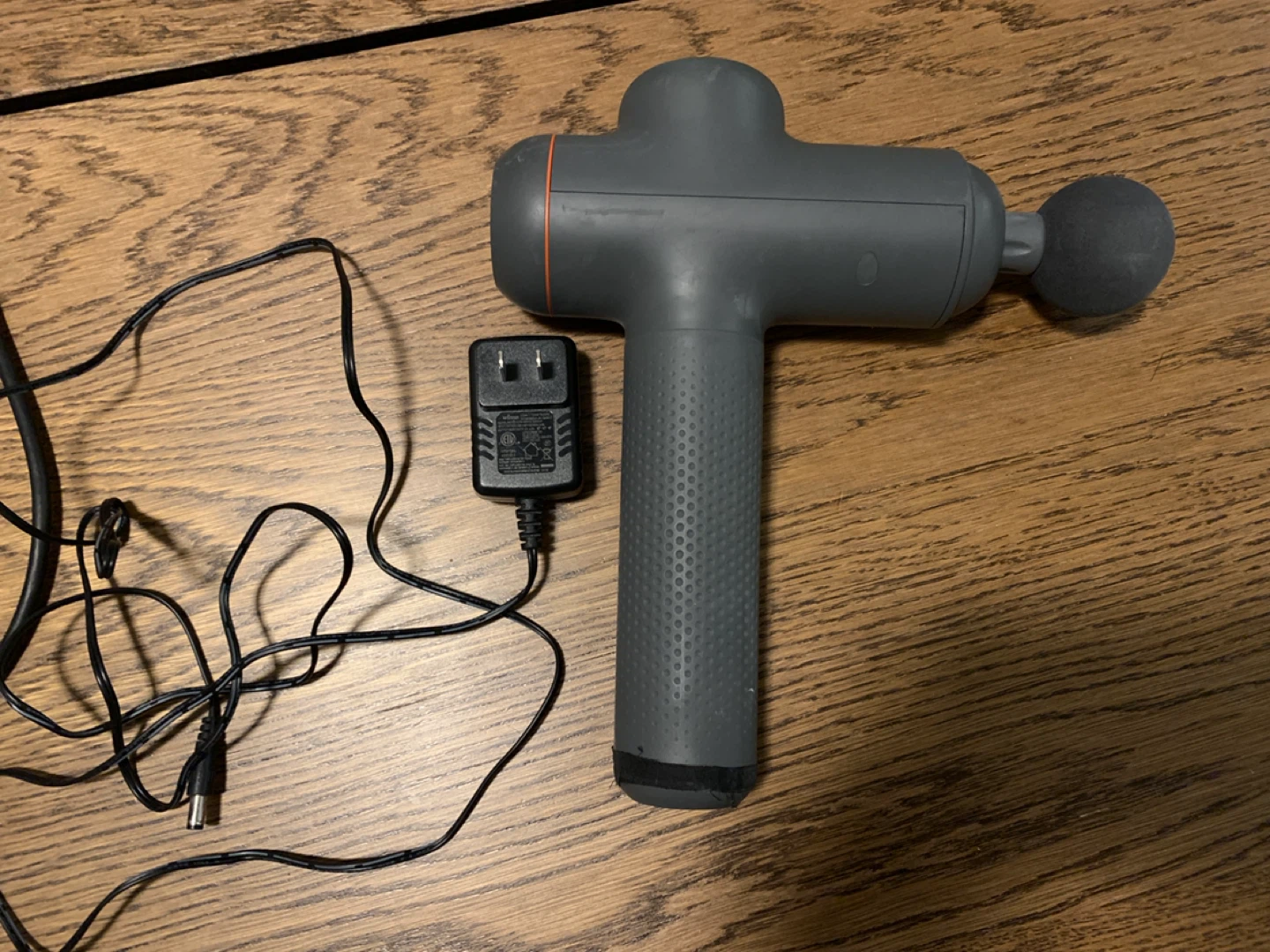 Grey Massage Gun with Charger