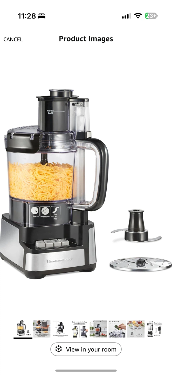 Hamilton Beach 12 Cup Food Processor
