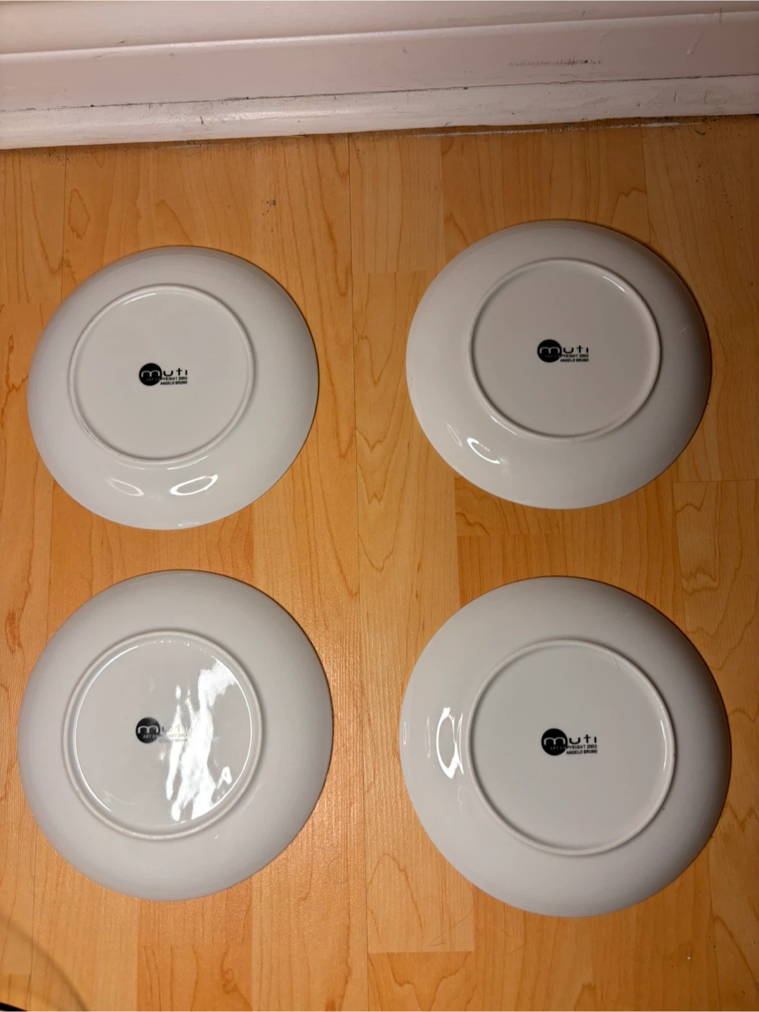 Muti Art Cocktail Plates – Set of 4 | Angelo Bruno Design - photo 2