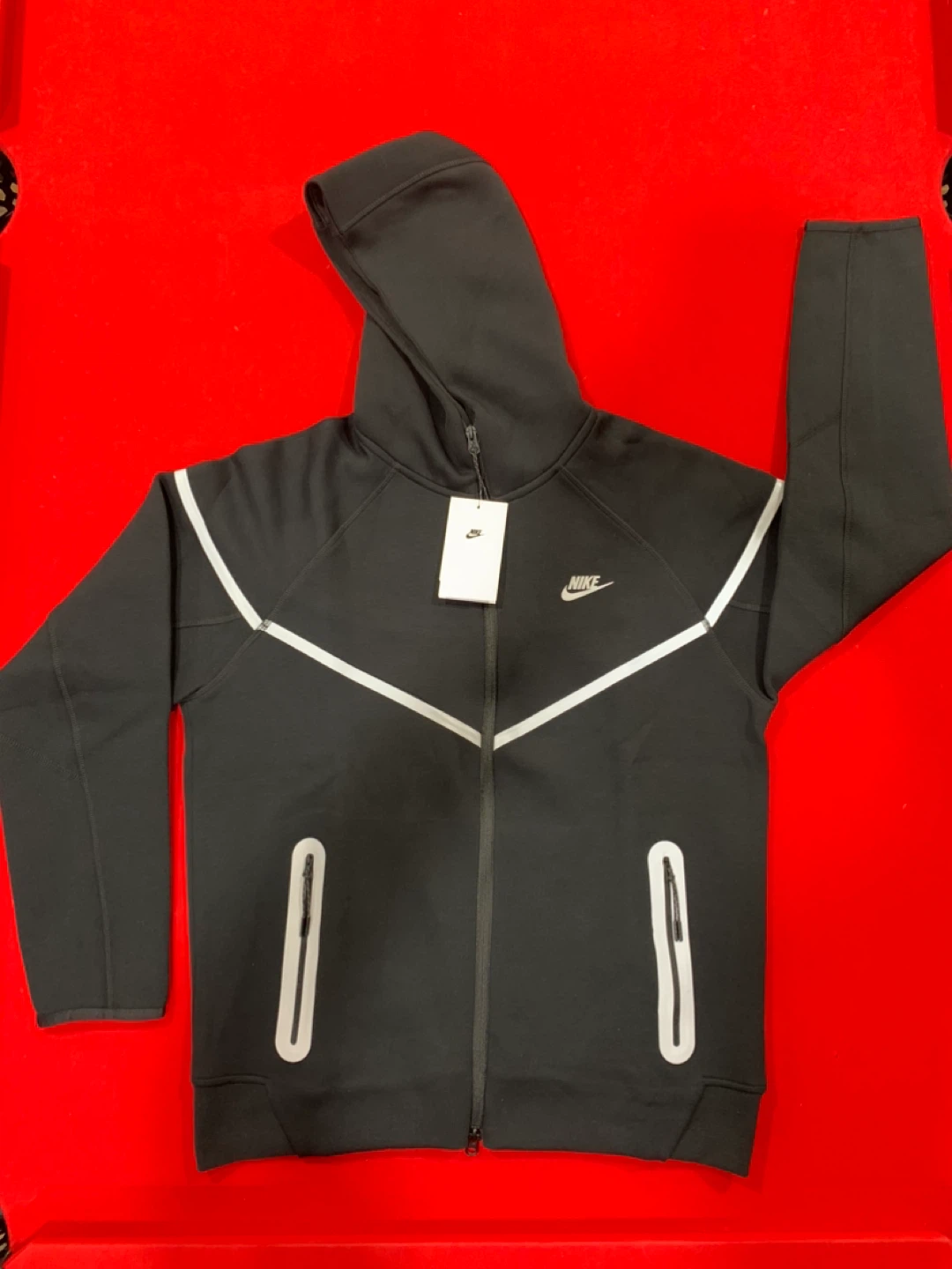 Reflective Nike Tech Fleece Tracksuit