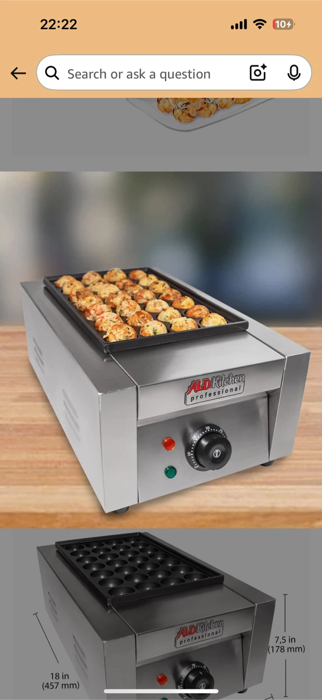Professional Takoyaki Maker