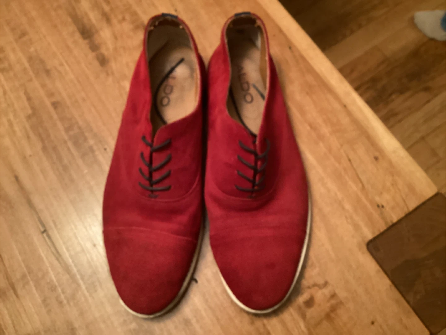Red Suede Dress Shoes