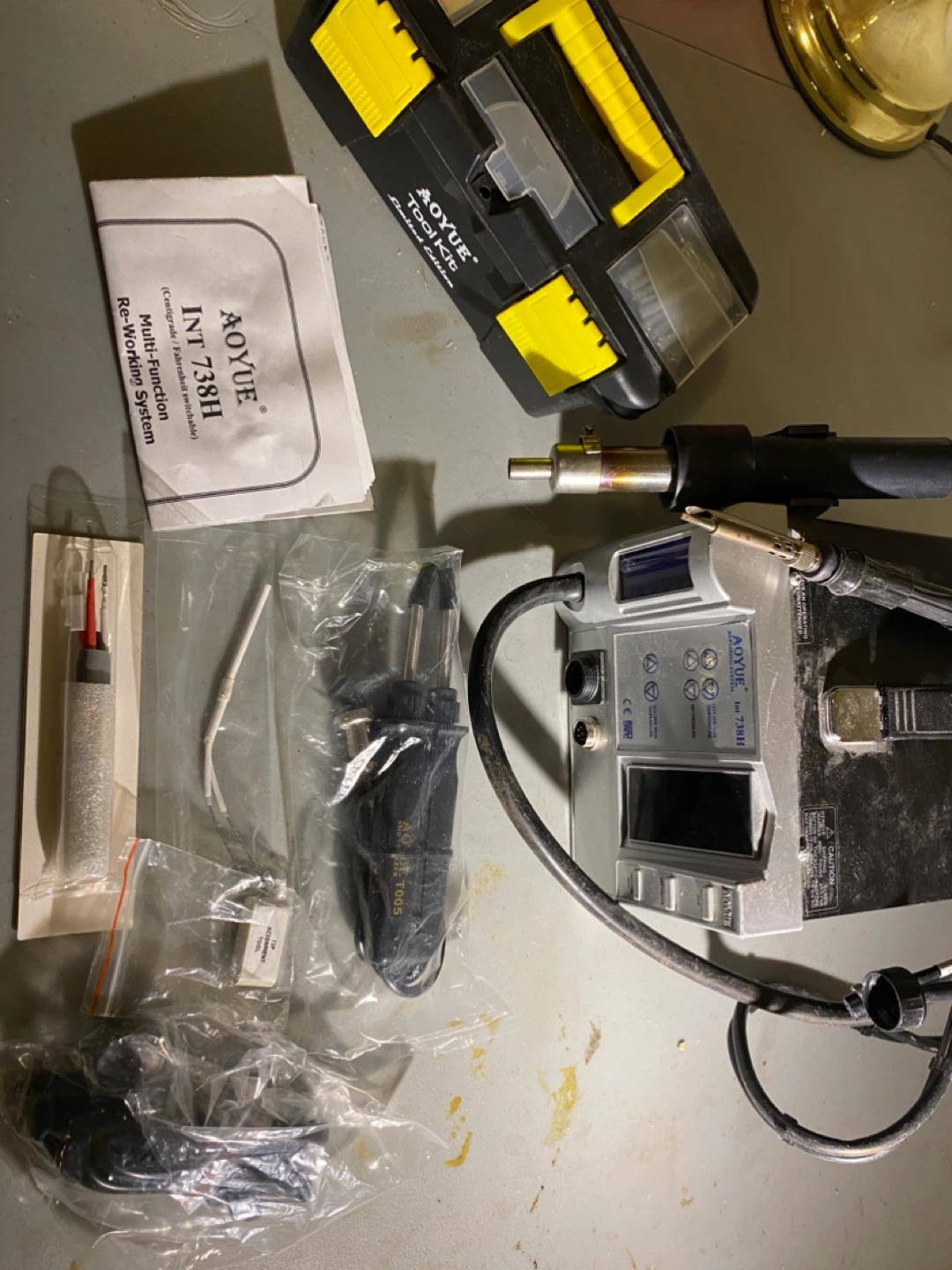 AOYUE INT 738H Multi-Function Re-working System with Tool Kit - photo 2