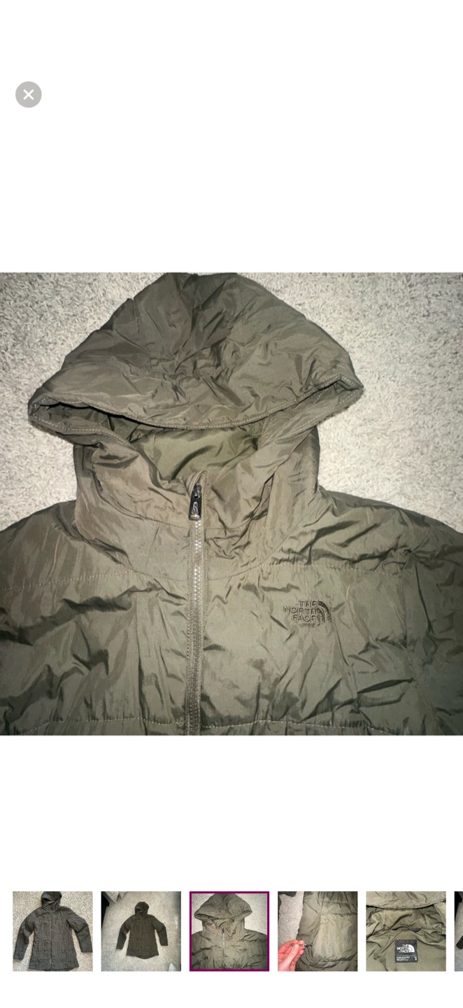 WOMENS MEDIUM The North Face Quilted Insulated Jacket - photo 2