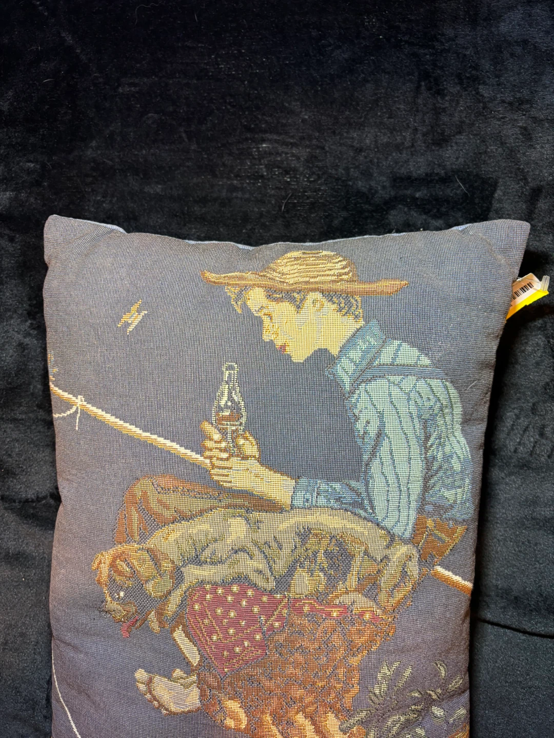 Coca-Cola Fishing Throw Pillow - photo 4