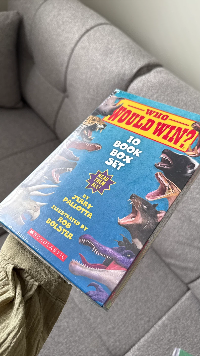 Who Would Win? 10 Book Box Set by Jerry Pallotta - photo 2