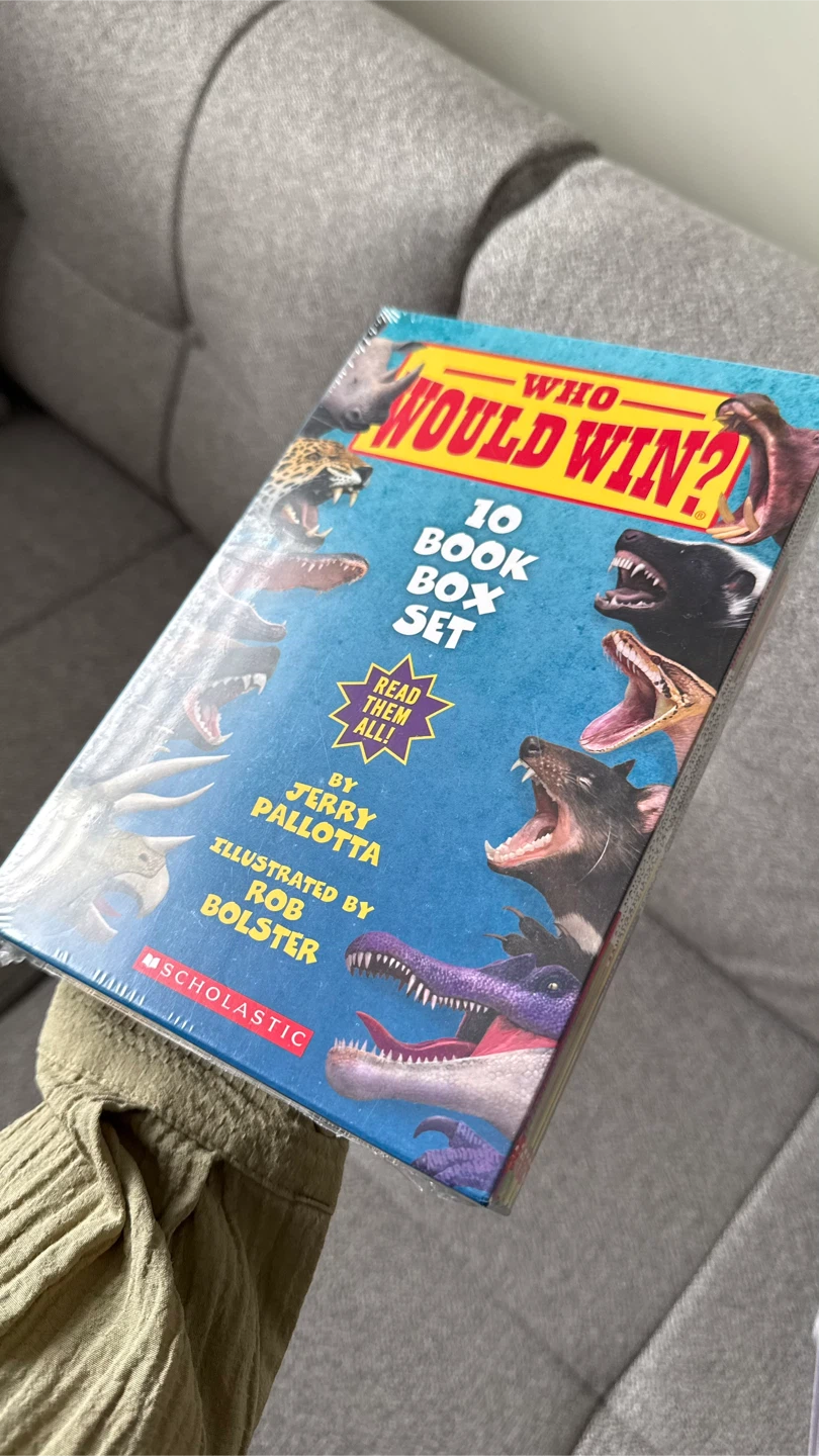 Who Would Win? 10 Book Box Set by Jerry Pallotta