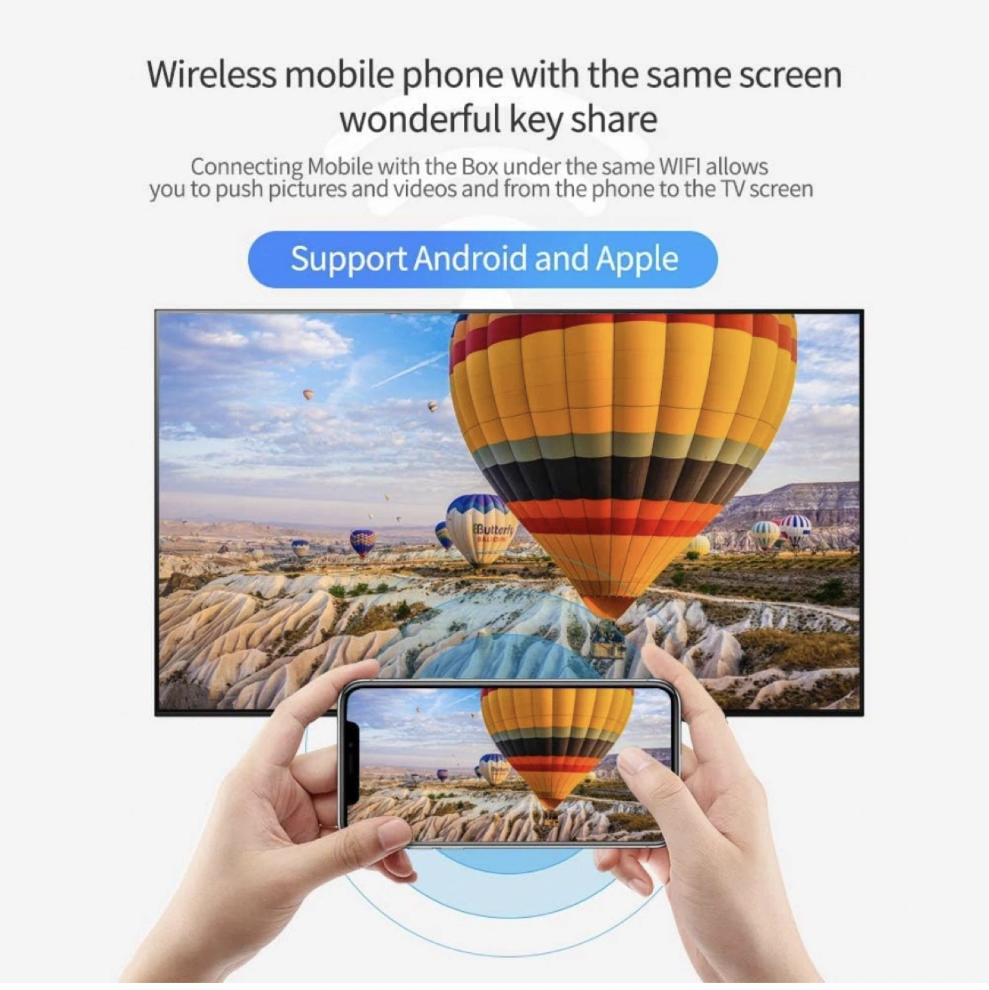 T95 Android TV Box with Remote - photo 4
