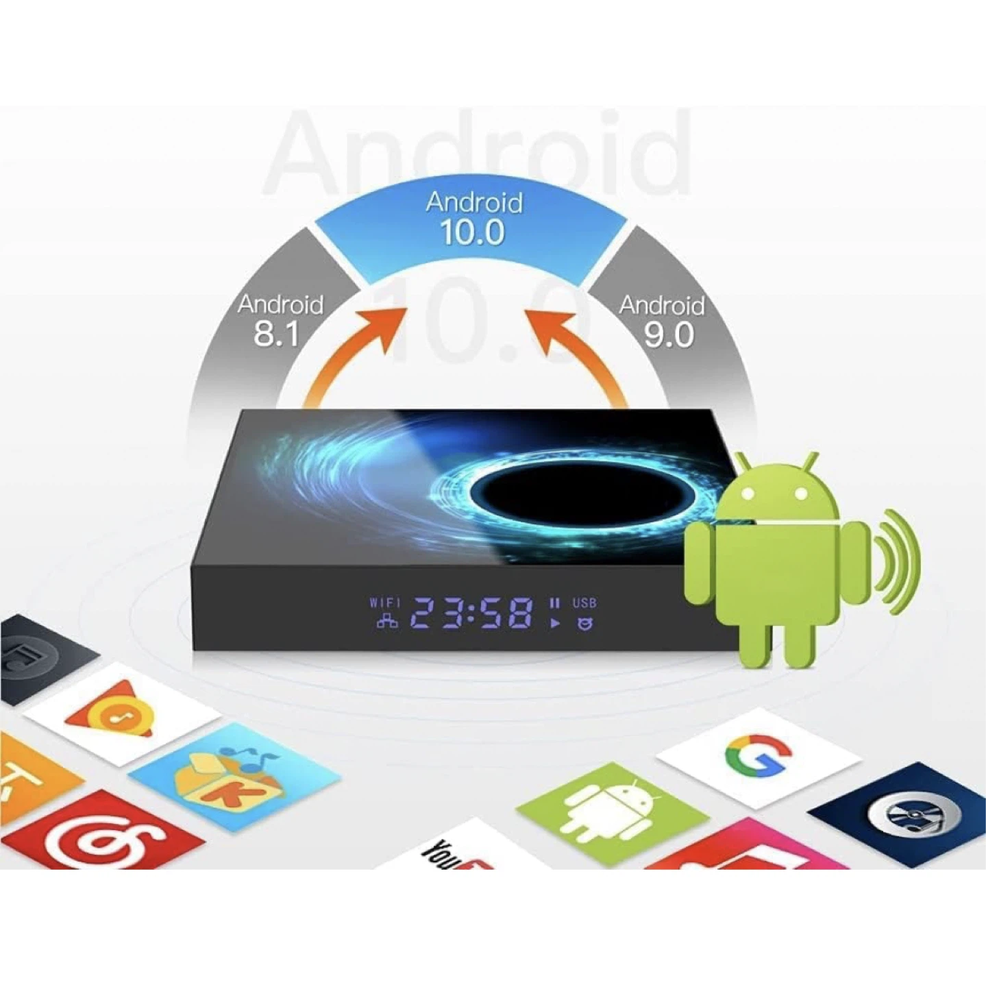 T95 Android TV Box with Remote - photo 5