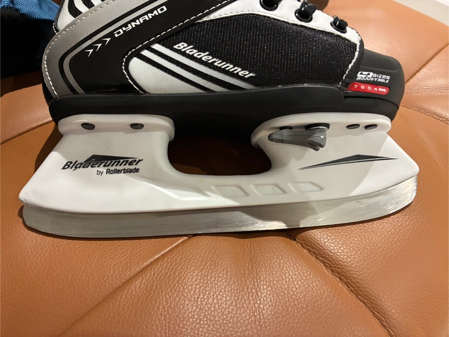 Bladerunner Adjustable Ice Skates 4–7 – Like New - photo 4