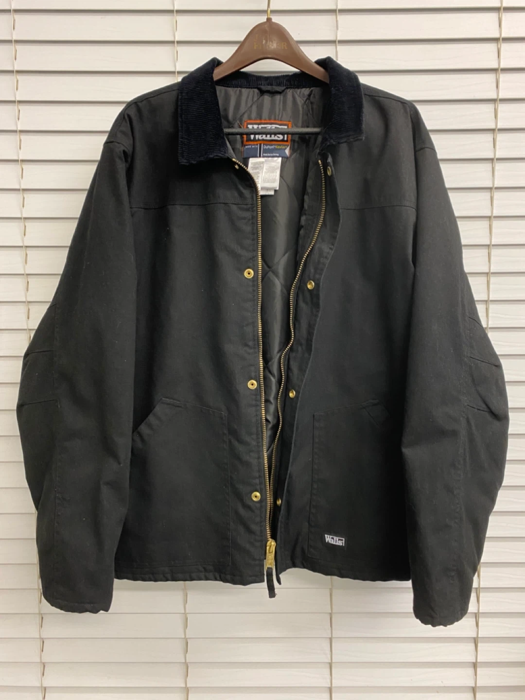 WALLS DuPont Kevlar Insulated Canvas Outdoor Work Jacket - 2XL