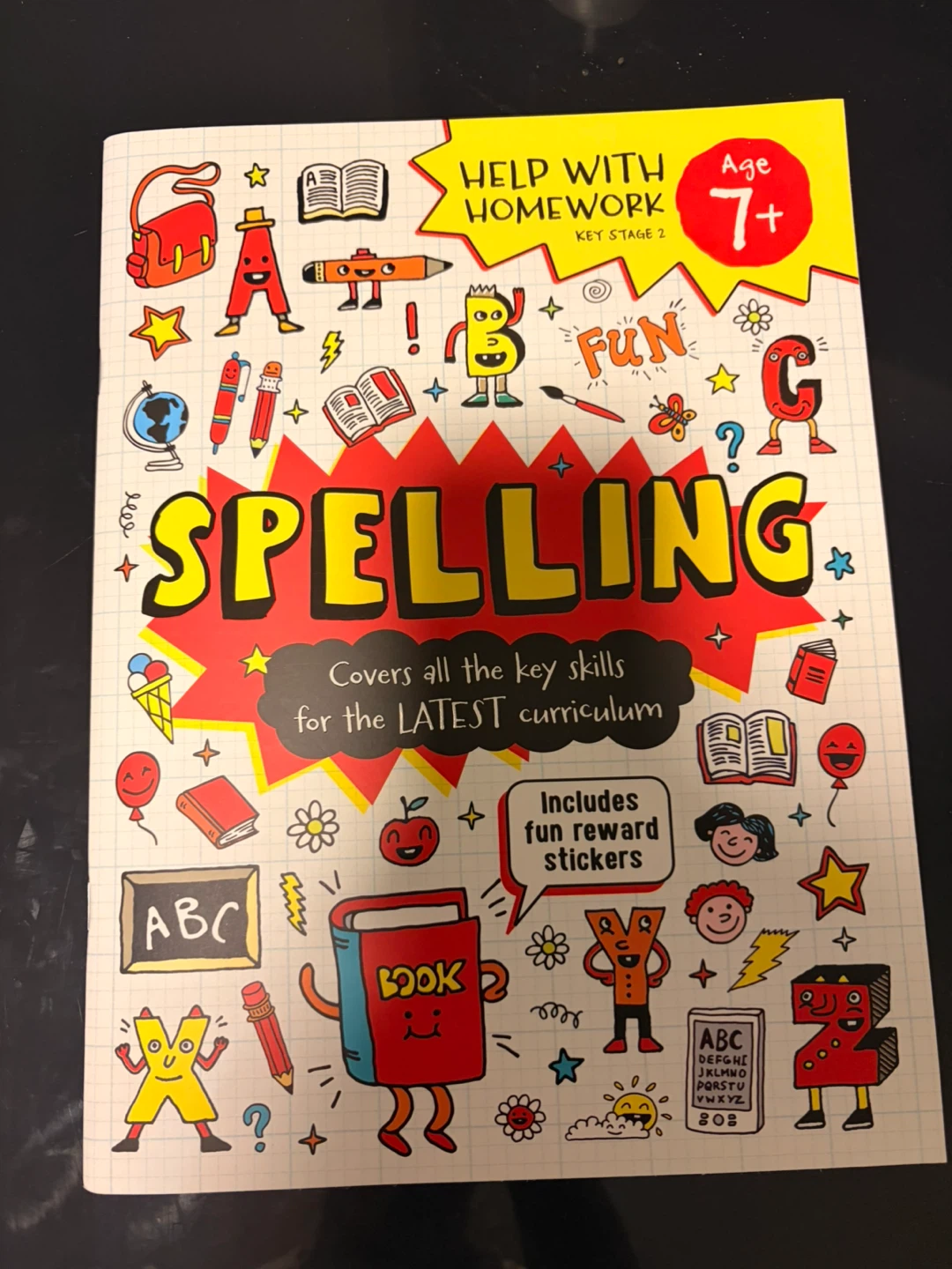 Help With Homework Spelling Book - Key Stage 2 - Age 7+