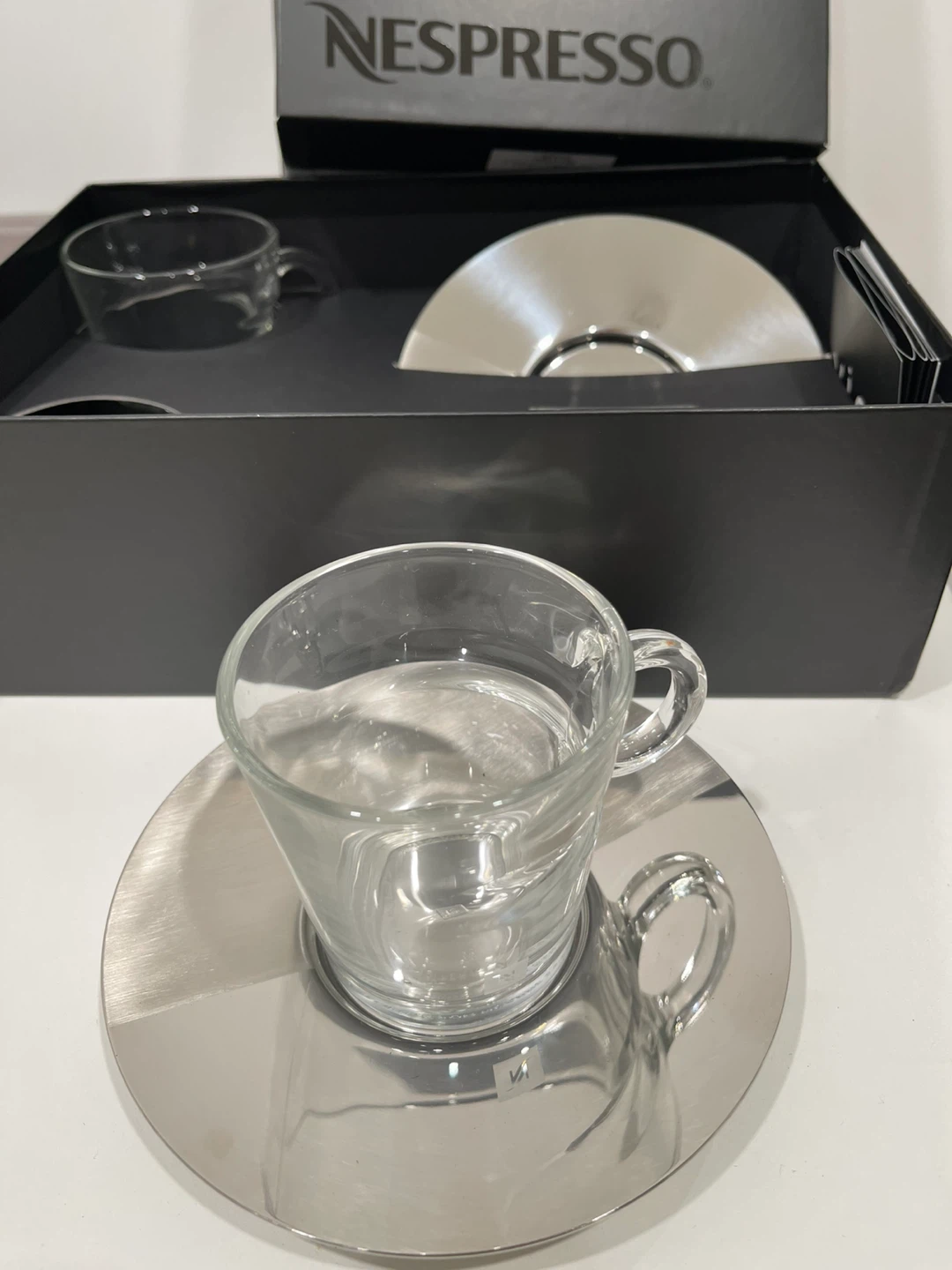 Nespresso Espresso Cups and Saucers Set