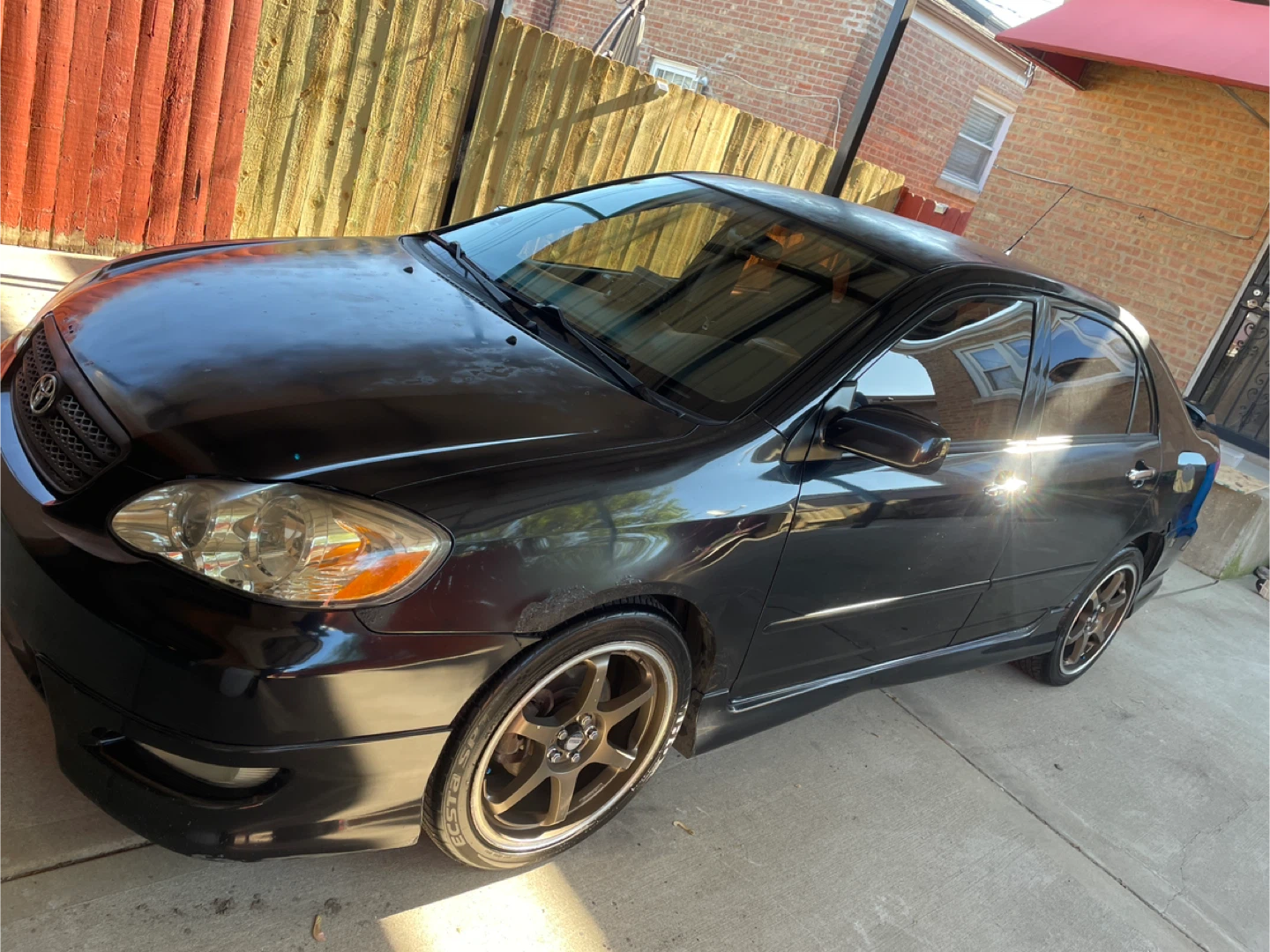 Black Toyota Corolla S Sedan - photo 3