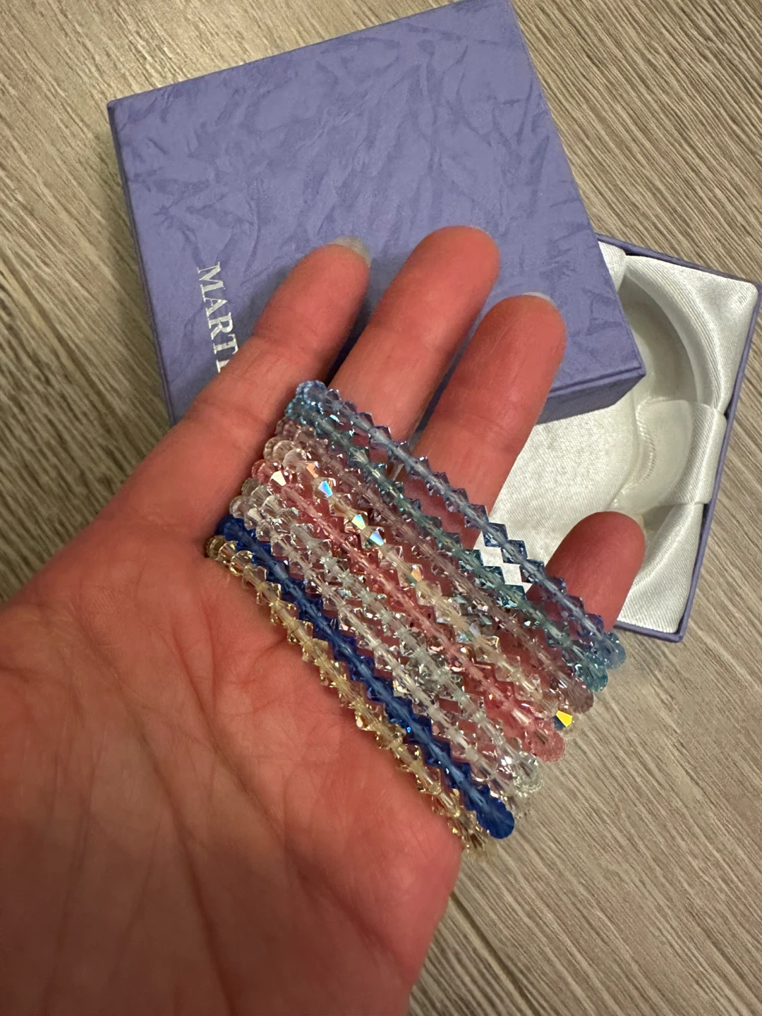 Genuine Swarovski Crystal Bead Bracelets - photo 4