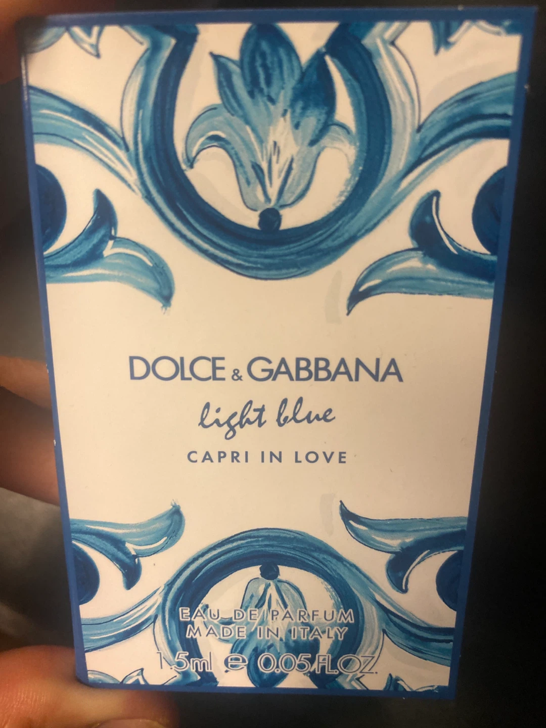 Dolce & Gabbana Light Blue Capri in Love Eau de Parfum 🏆