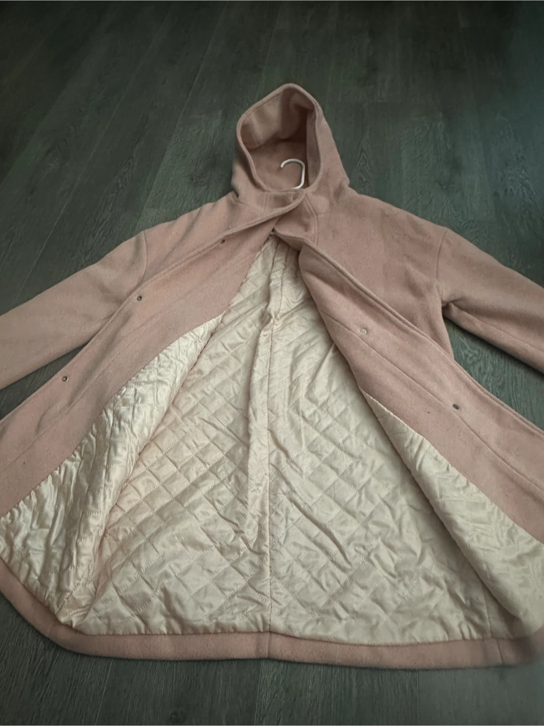 Pink coat winter coat - photo 5