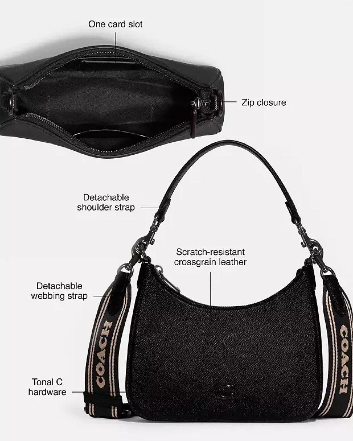 Coach - Hobo Crossbody Bag