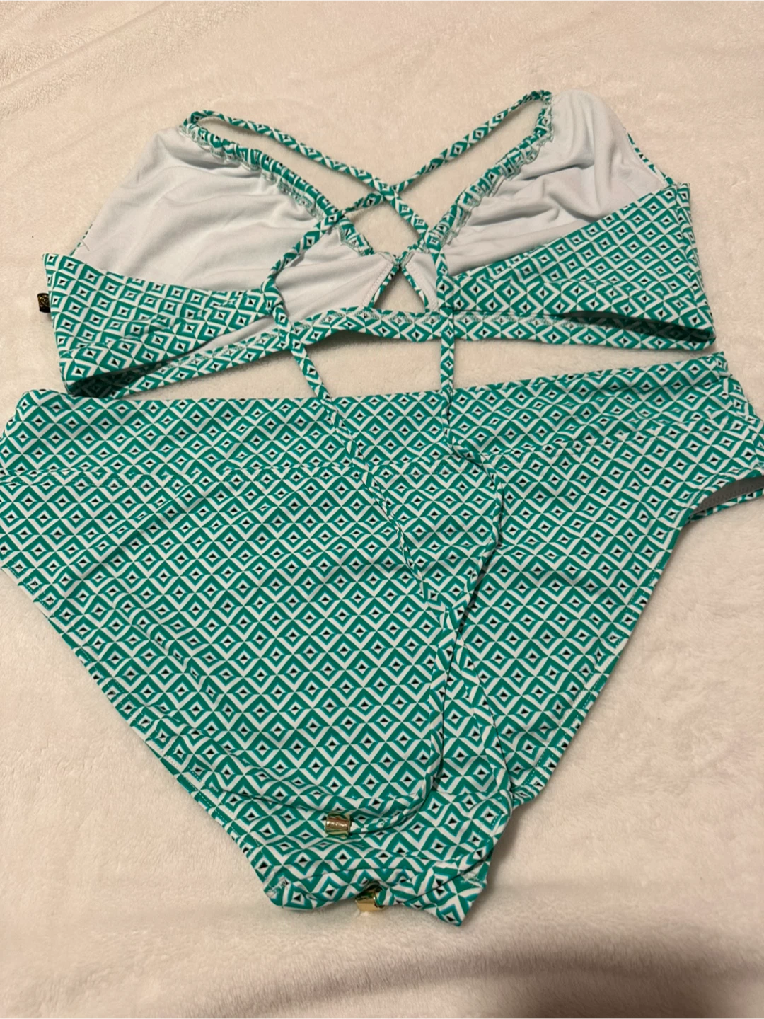 La Vie en Rose Aqua Bikini Set