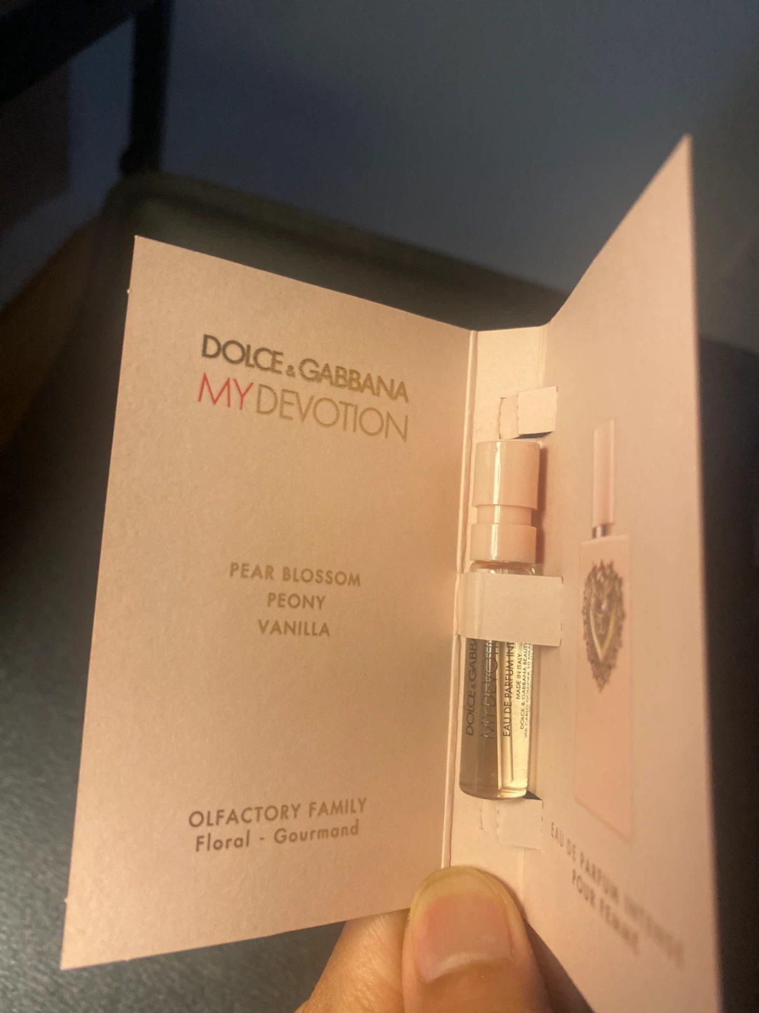 Dolce & Gabbana My Devotion Eau de Parfum Intense Sample 🏆 - photo 2