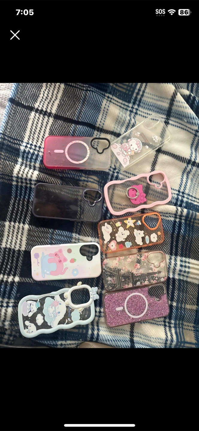 Assorted iPhone Cases - Various Designs