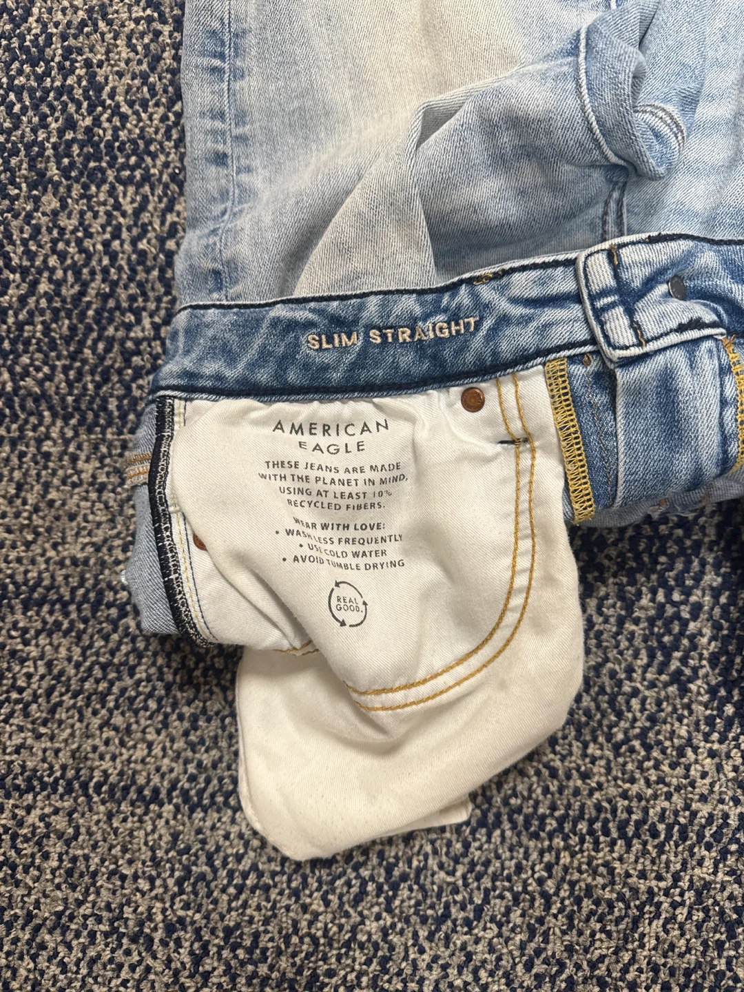 American Eagle Slim Straight Jeans - Size 30x32 - photo 2