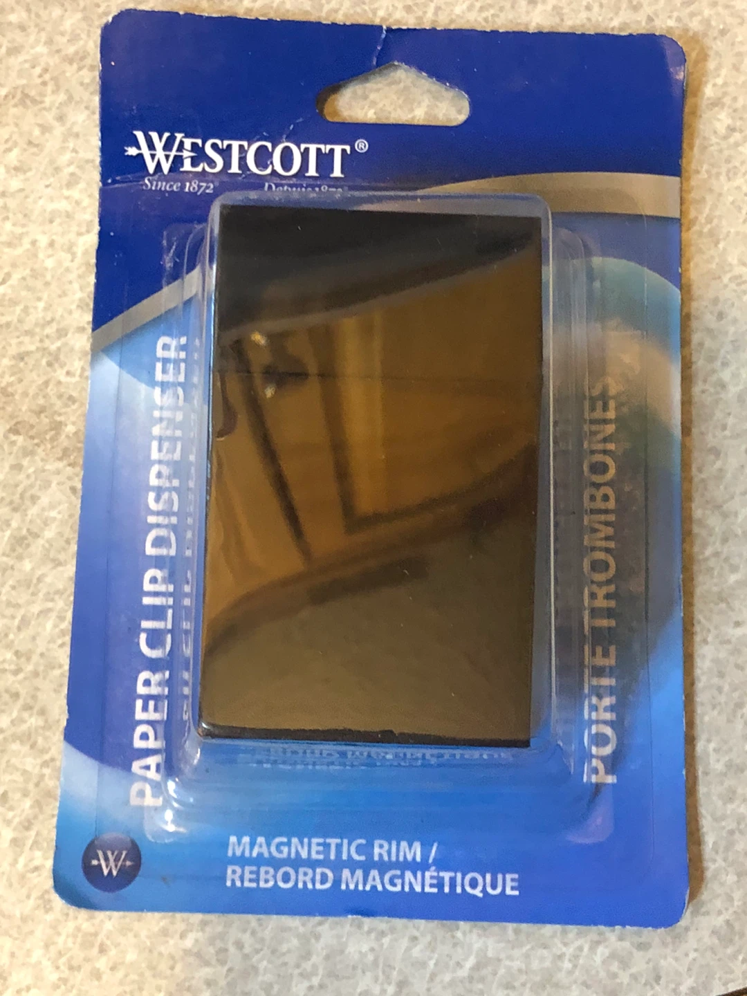 🏆 NEW Desktop HOLE punch, Staple Remover, Paper Clip holder - photo 2
