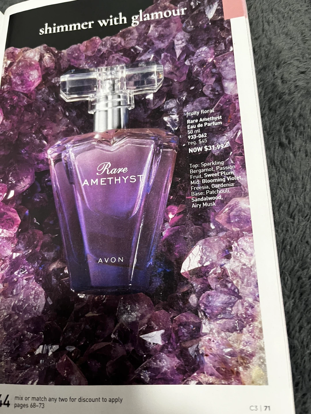 Avon Rare Amethyst Eau de Parfum 50 ml