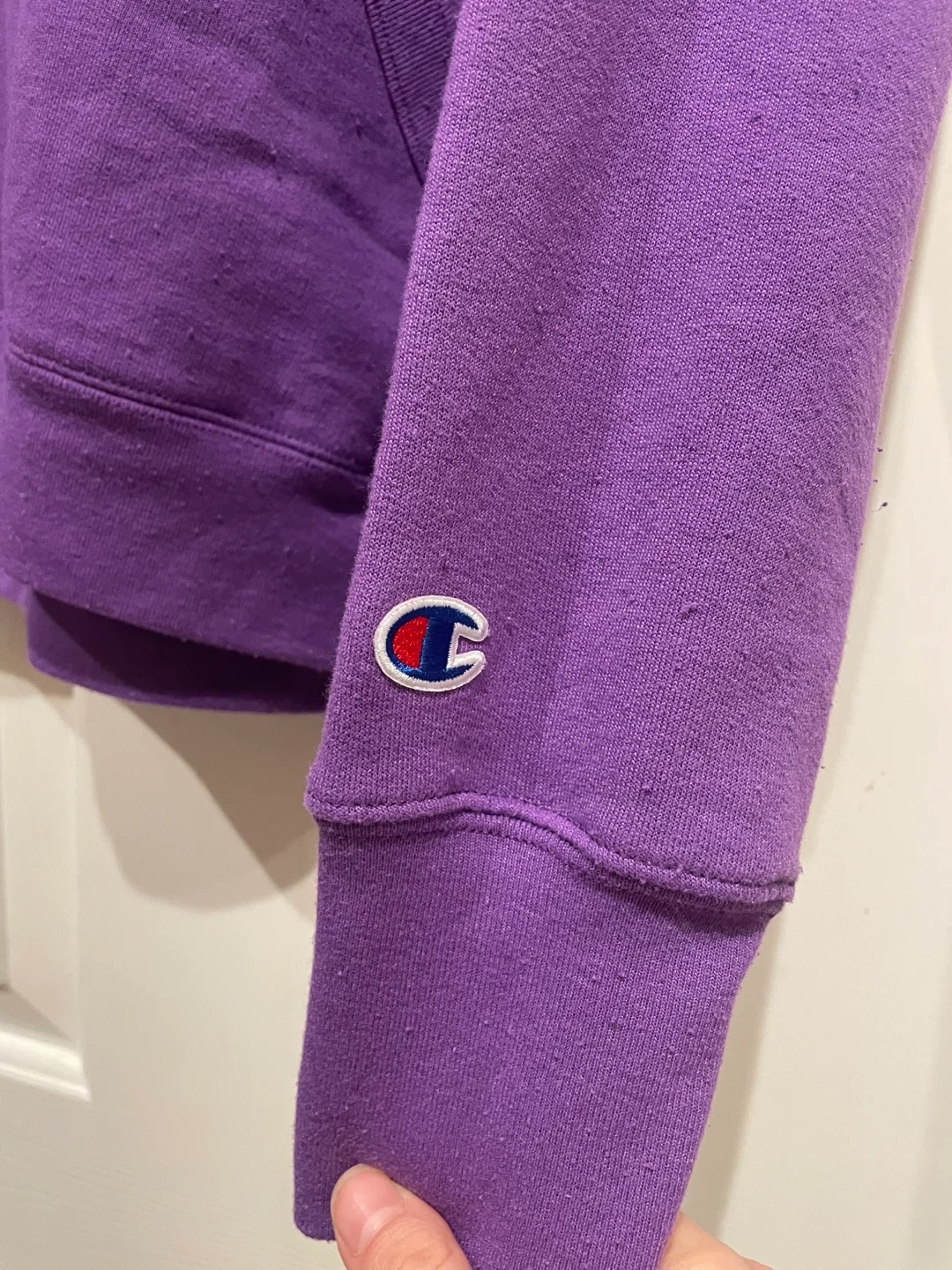 Champion Purple Hoodie unisex - photo 2